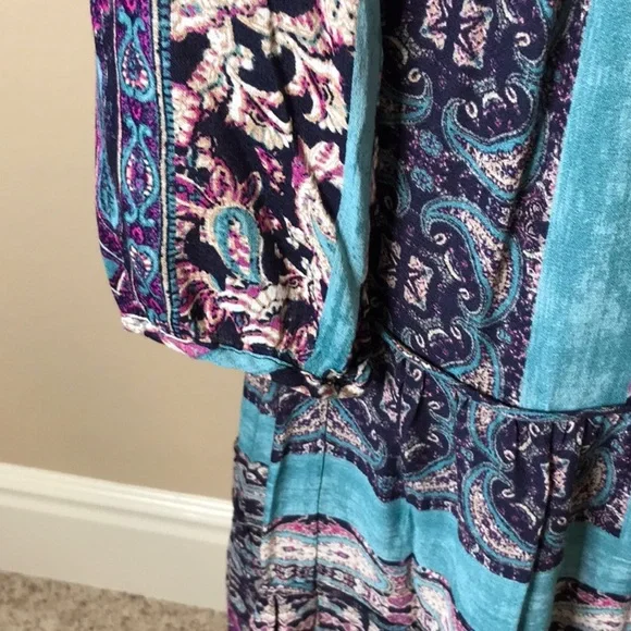 LUCKY BRAND Paisley Print Dress